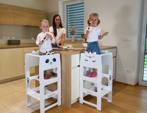 Pomagalček (učni stolp): varnost, izbira in ideje za uporabo